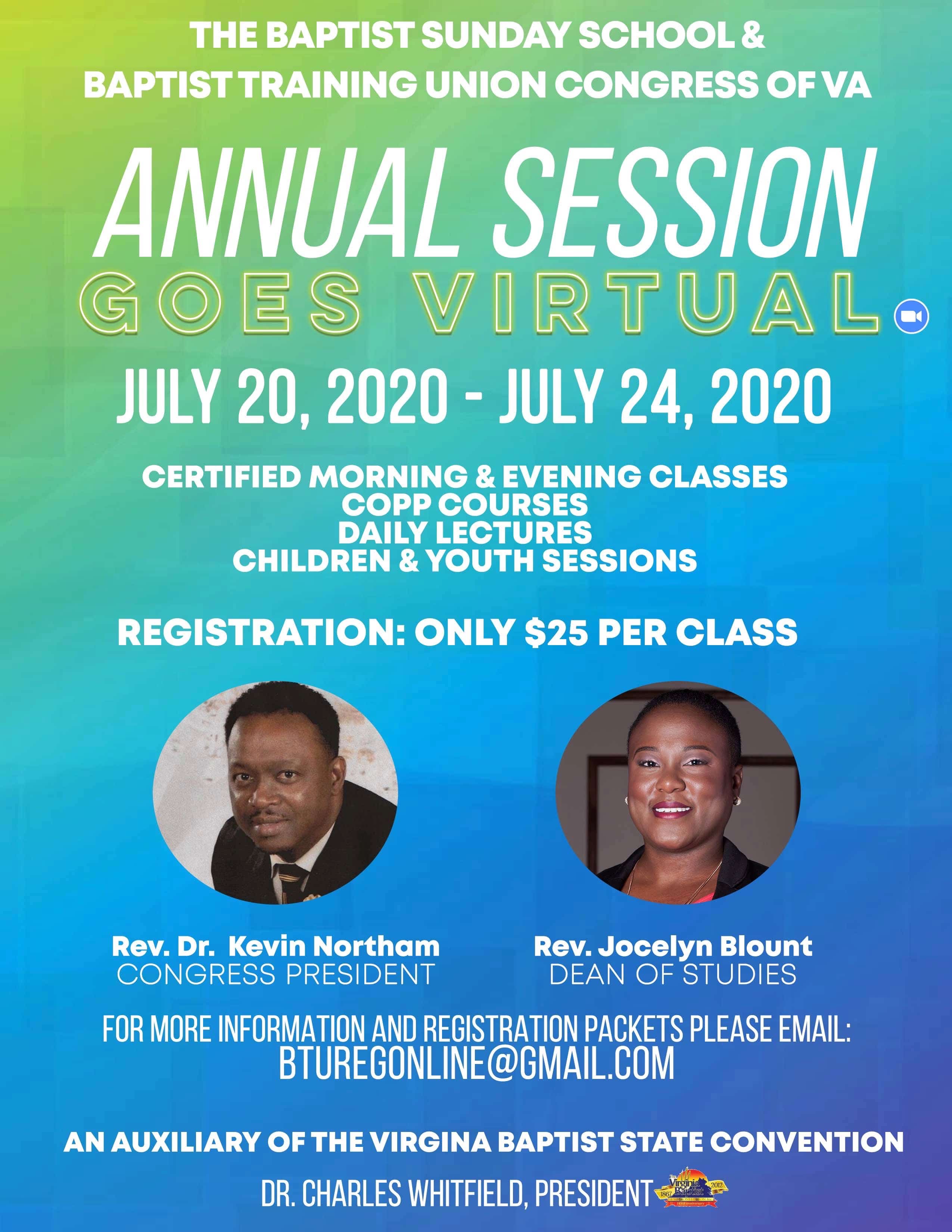 BTU Annual Session Flyer